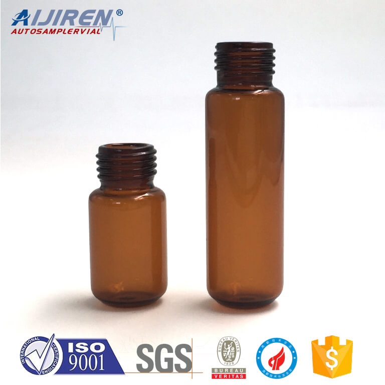 rounded bottom HS aluminum crimp seal vials